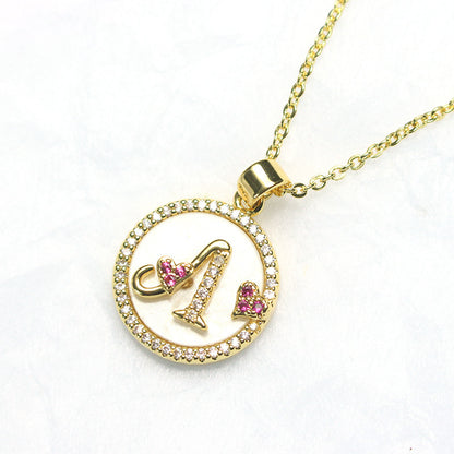Double-Sided Gold Pendant