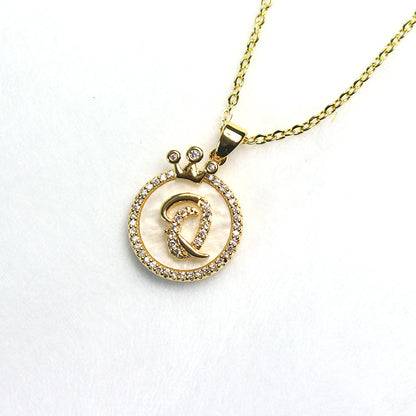 Double-Sided Gold Pendant