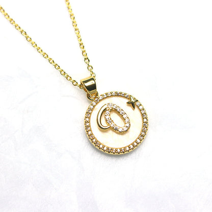 Double-Sided Gold Pendant