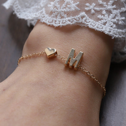 Love Letter Chain Bracelet