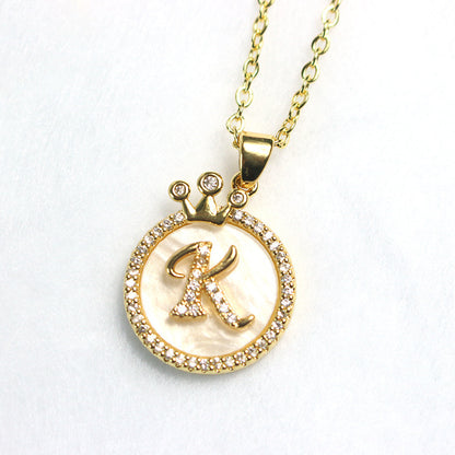 Double-Sided Gold Pendant