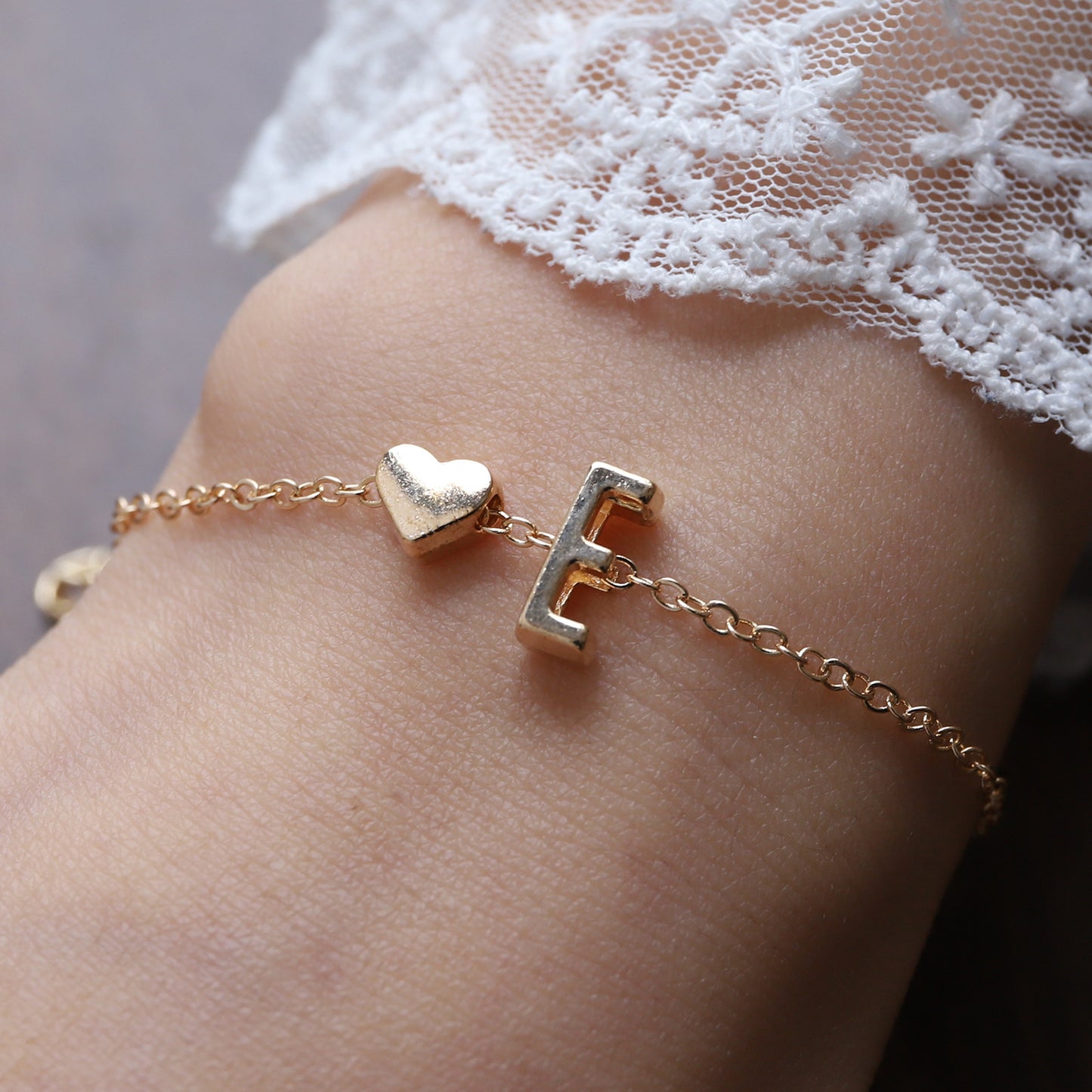 Love Letter Chain Bracelet