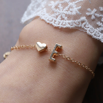 Love Letter Chain Bracelet