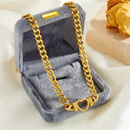 Luxury Heart Chain Gift Set — Because She Deserves the Very Best