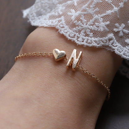 Love Letter Chain Bracelet