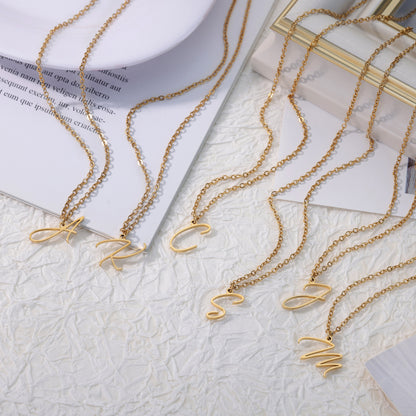 Signature Initial Necklace