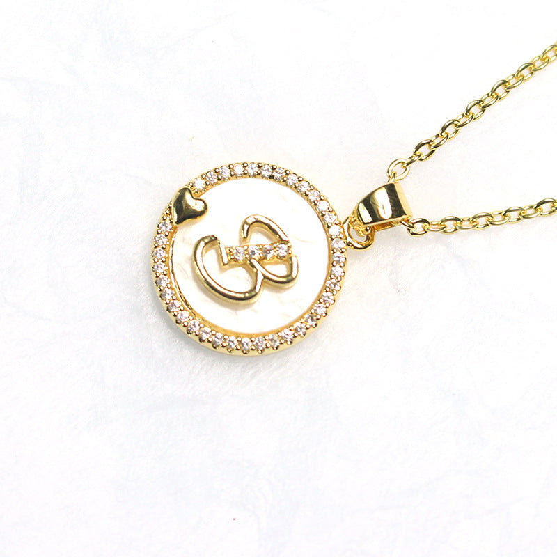 Double-Sided Gold Pendant