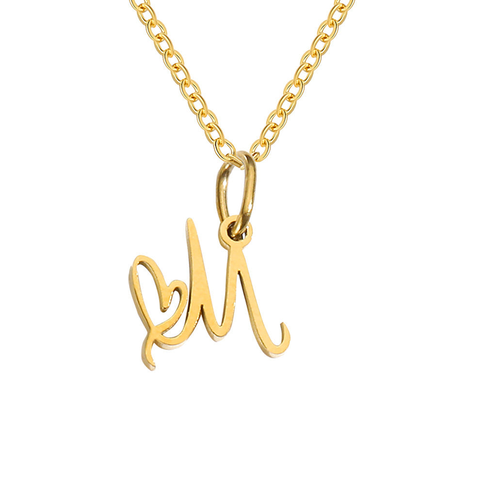 Heartwritten Initial Necklace