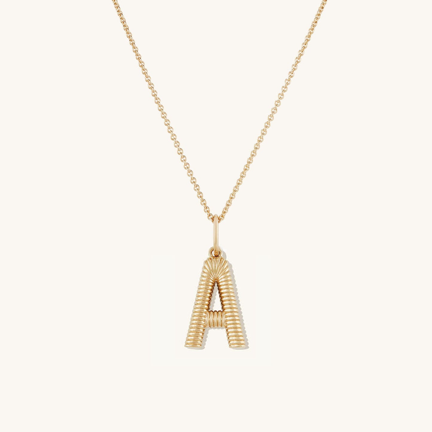 Coil Charm Chain Necklace