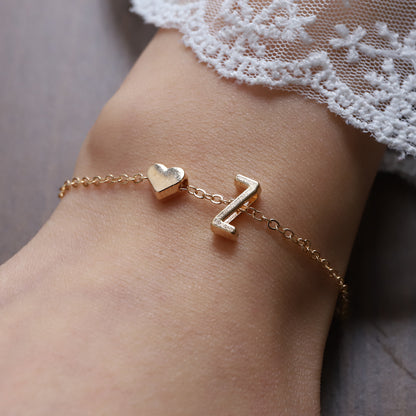 Love Letter Chain Bracelet