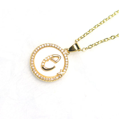 Double-Sided Gold Pendant