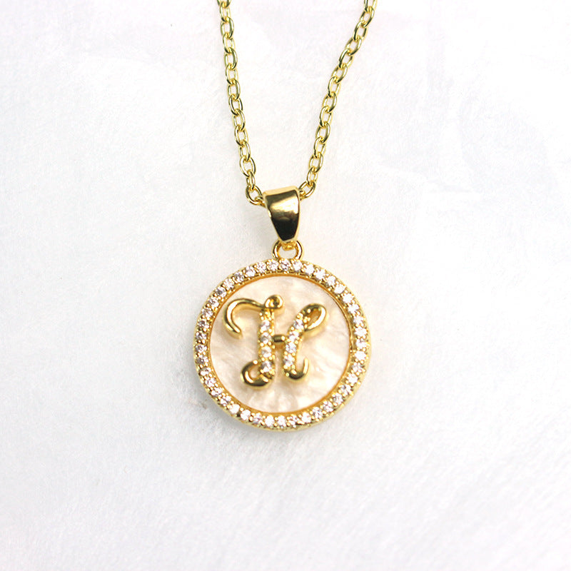 Double-Sided Gold Pendant