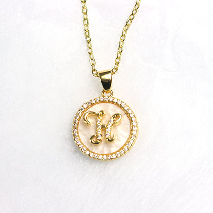 Double-Sided Gold Pendant